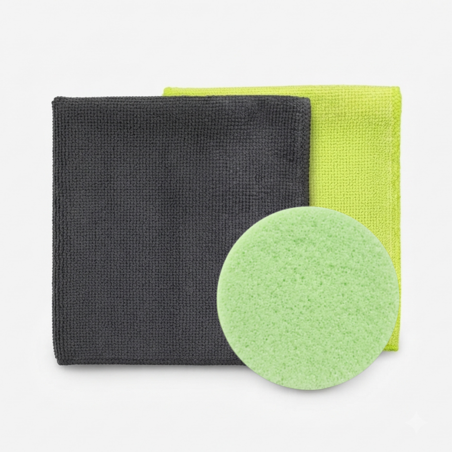 SPINX Pickleball Paddle Care Pack — Cloths & Sponge